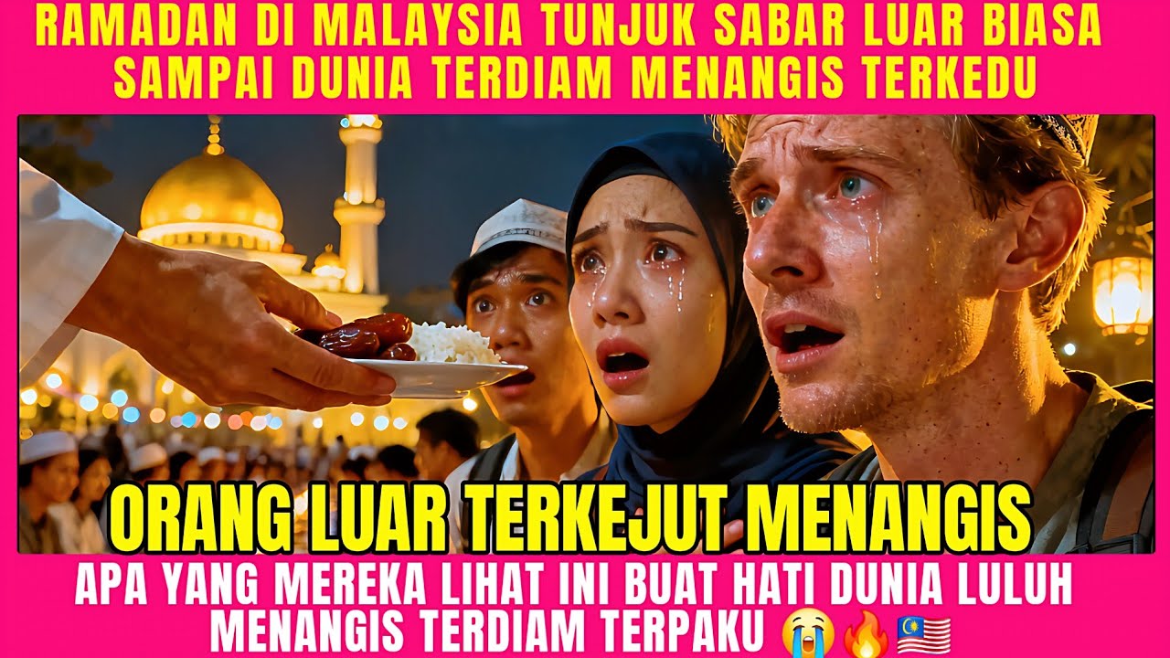 “TERDIAM TANPA KATA! RAMADAN DI MALAYSIA BUKTIKAN SABAR LUAR BIASA SAMPAI DUNIA TERKEDU MENANGIS!” 😭