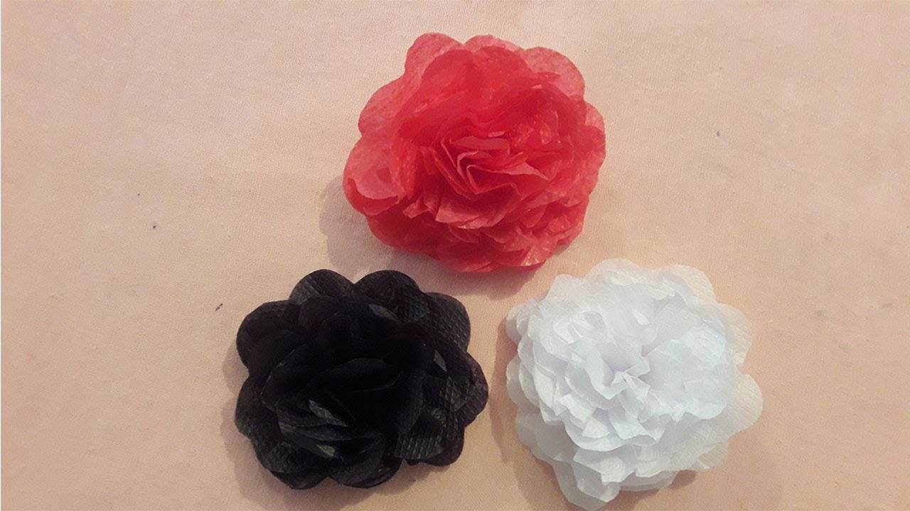 Flor de Papel - Flor de Guardanapo - Paper Crafts
