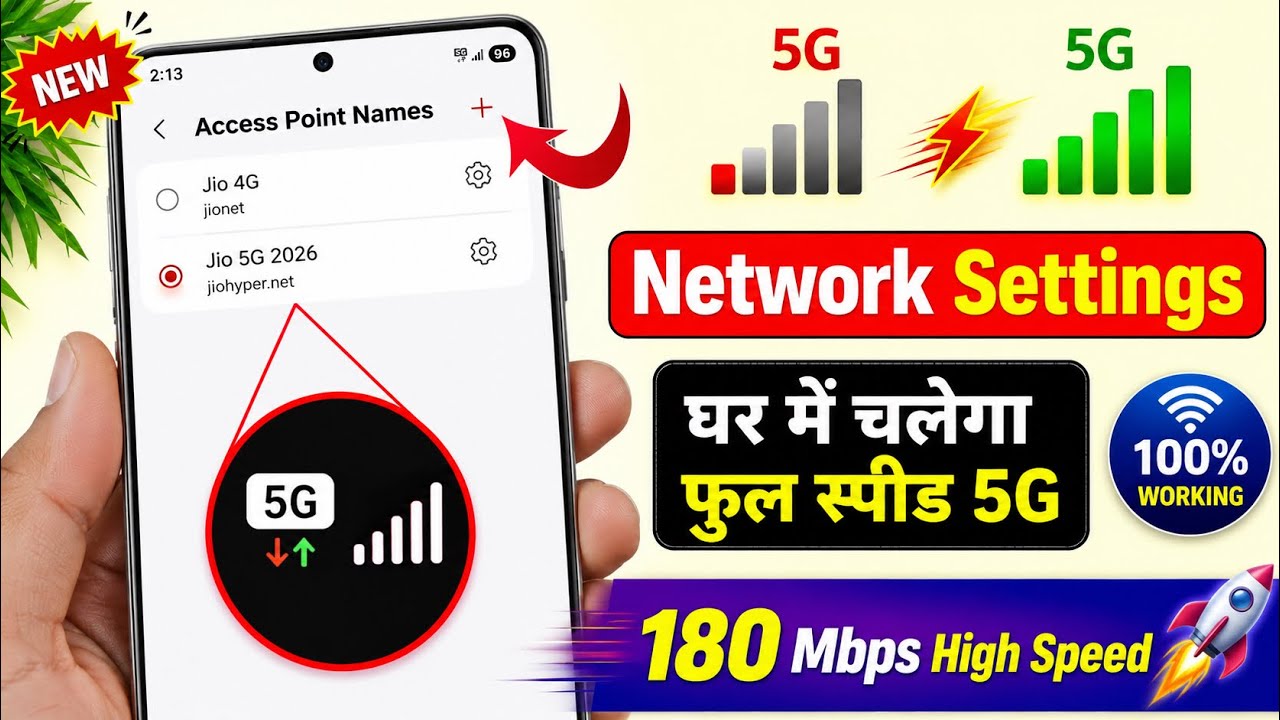 Jio APN Settings 2026 | Jio Internet Speed Fast Kaise Kare | Jio Net Slow Internet Problem Solution