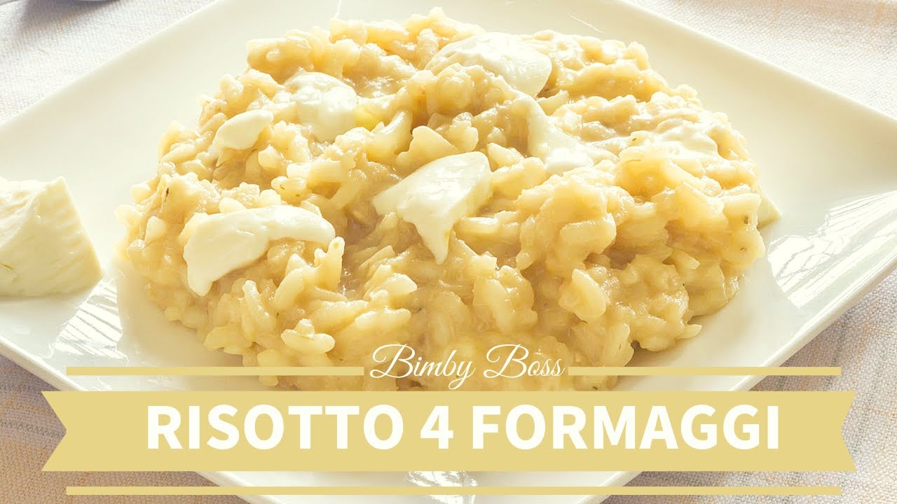 Risotto ai 4 Formaggi | Bimby TM5 -TM31 -TM6 | Thermomix