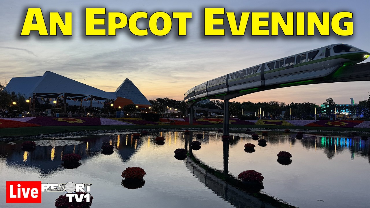 🔴Live: An Epcot Evening - 6-10-26 - Walt Disney World Live Stream