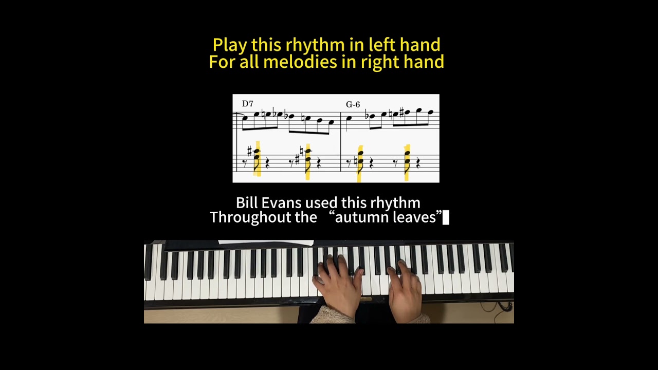 Lock in Your Swing Rhythm with this Exercise! #piano #learnjazz #jazzmasters #jazz #jazztutorial