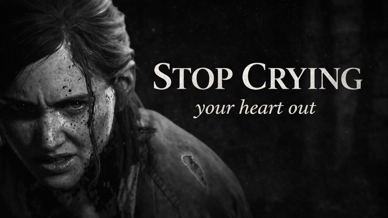 Joel and Ellie  (THE LAST OF US)- Stop Crying Your Heart Out