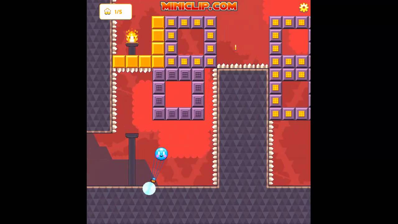Miniclip Hot Air Jr Levels 11 - 15 | 5 Stars Walkthrough