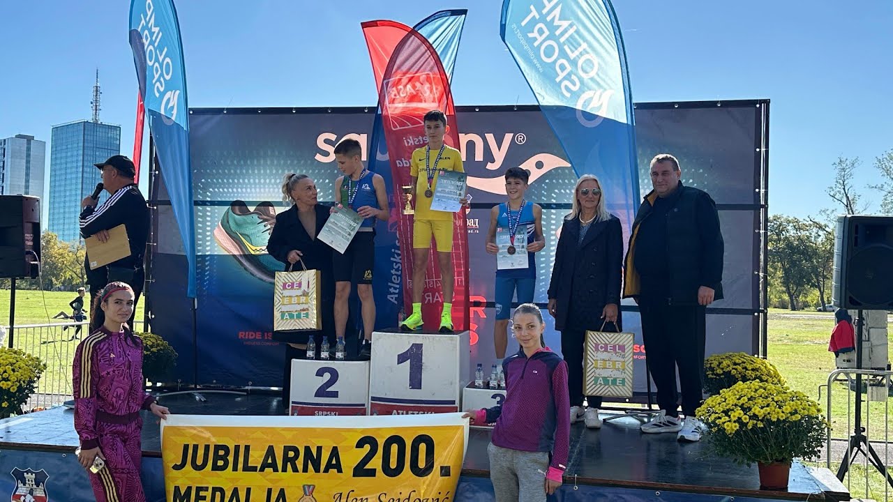 Alen Sejdović 73.Ulicna trka grada Beograda i Jubilarna 200🥇medalja 