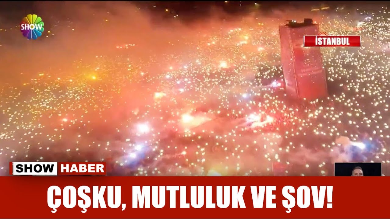 Trabzonspor taraftarları Yenikapı Meydanı'nda