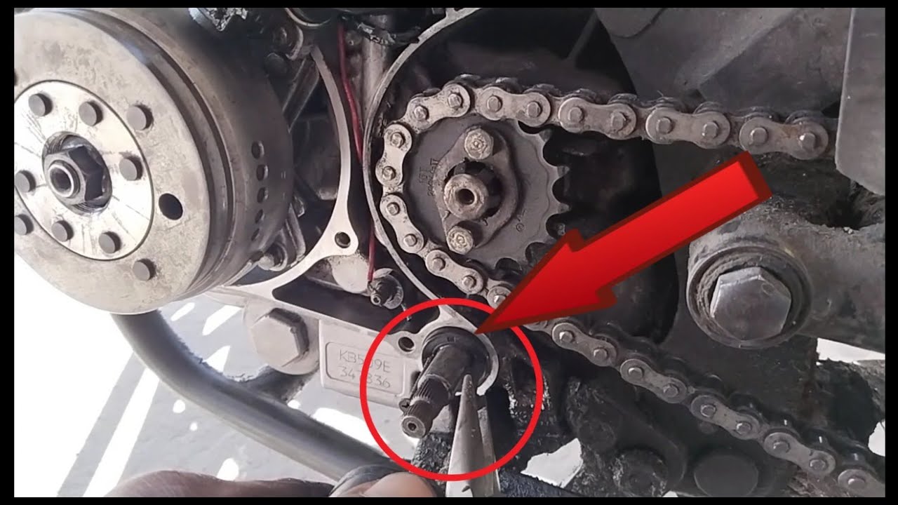 PANO MAGPALIT NG OIL SEAL NG KAMBYO O COUNTER SHAFT NG TMX155