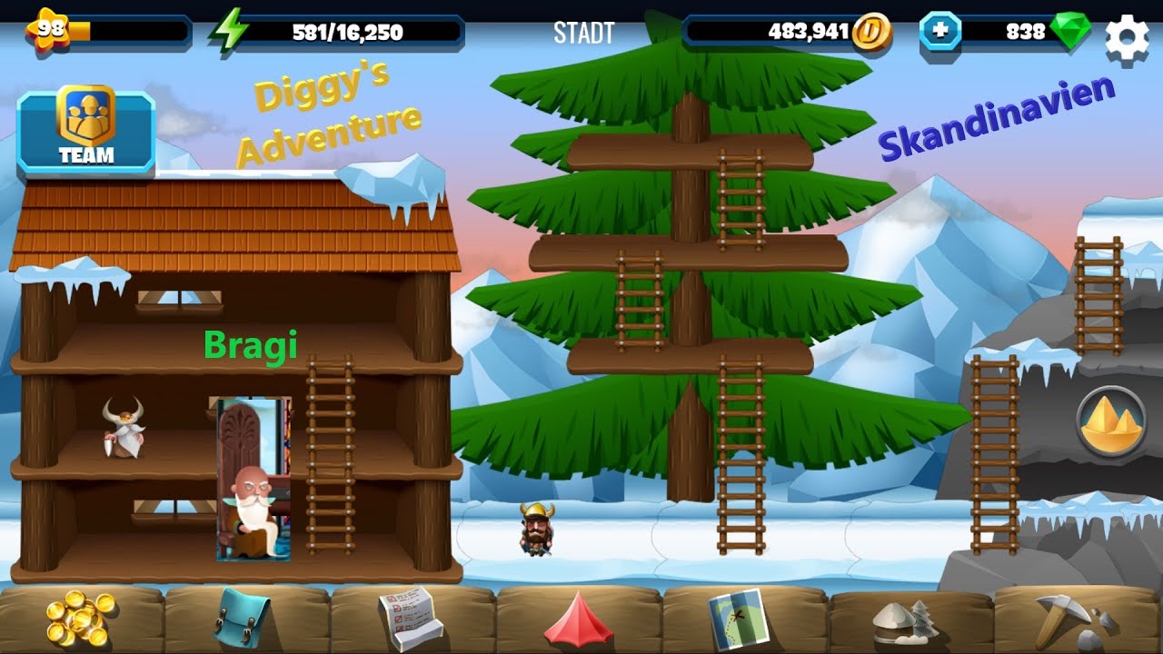 Lets Play Diggy's Adventure - Skandinavien #84 &ndash; Halle der Poeten (deutsch / german)