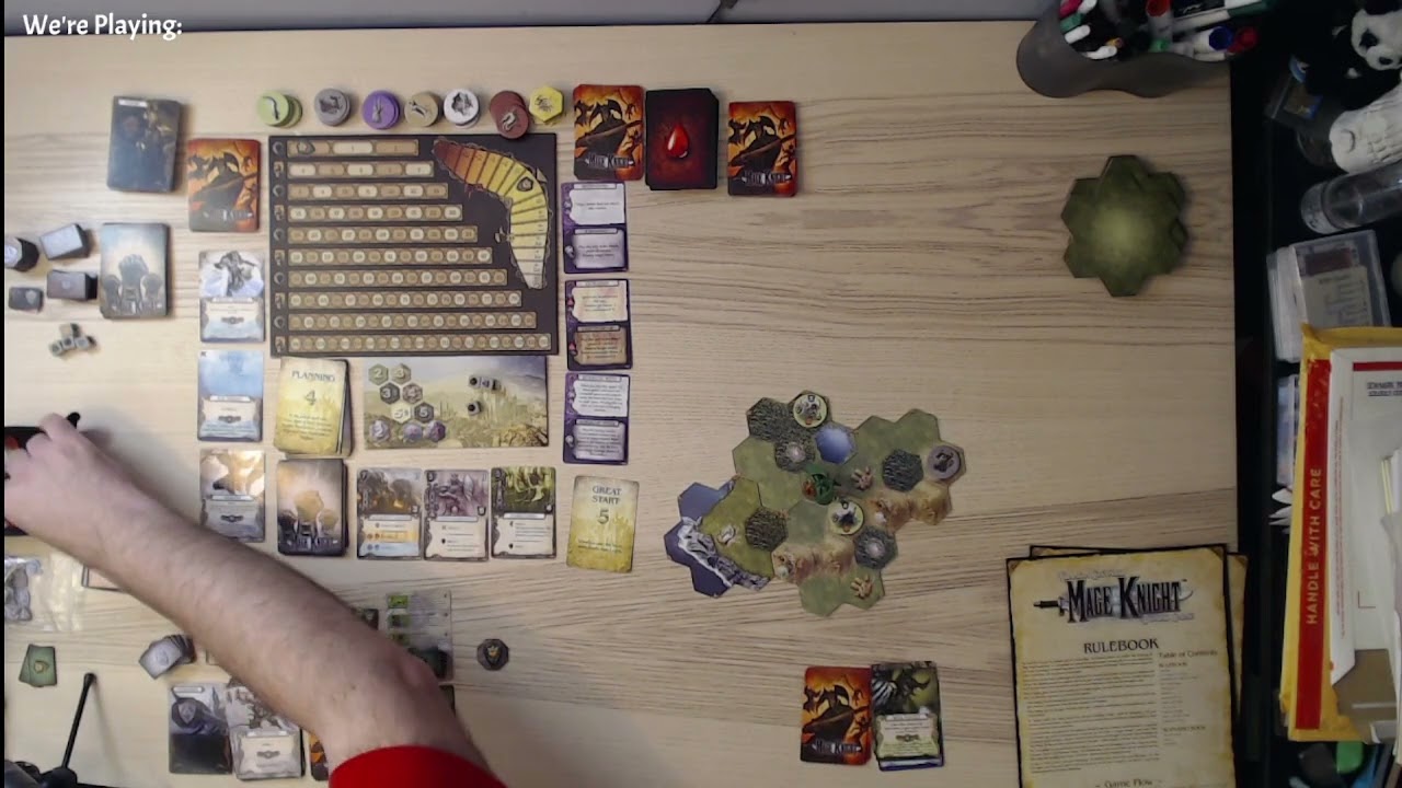 A Year of Solo Board Gaming, Game 361: Mage Knight