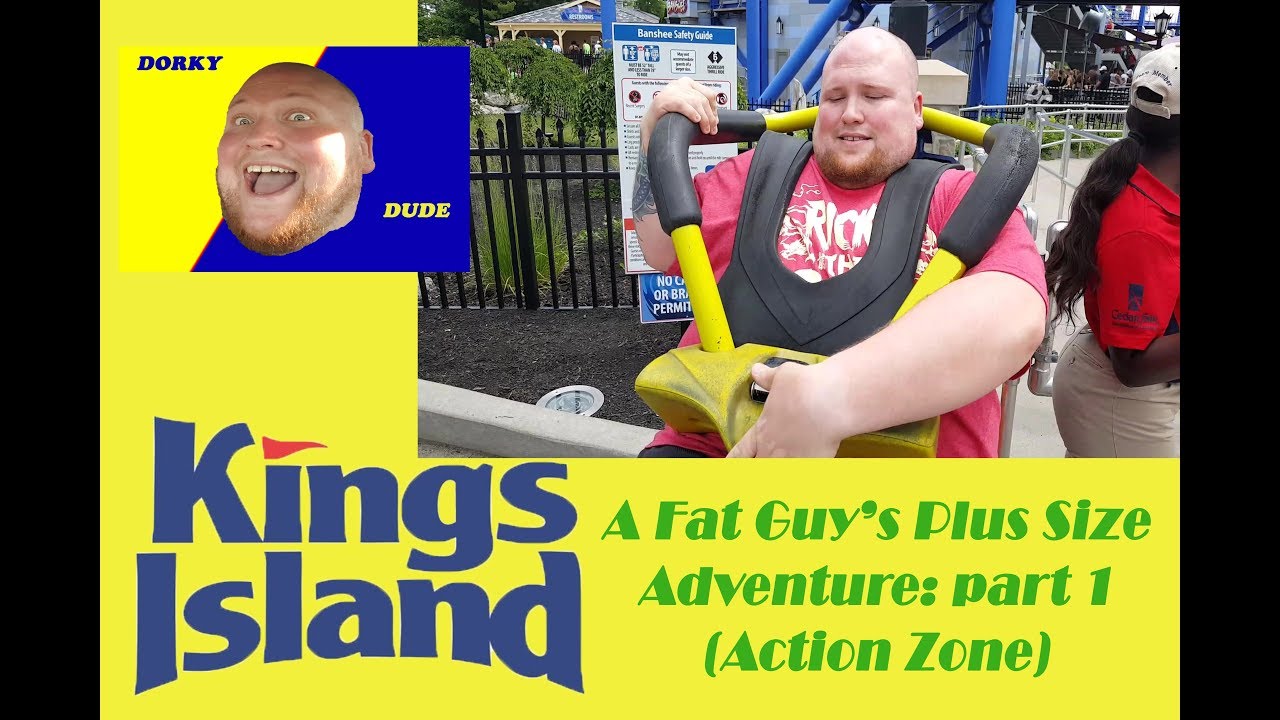 Kings Island Plus Size Experience: part 1, Action Zone