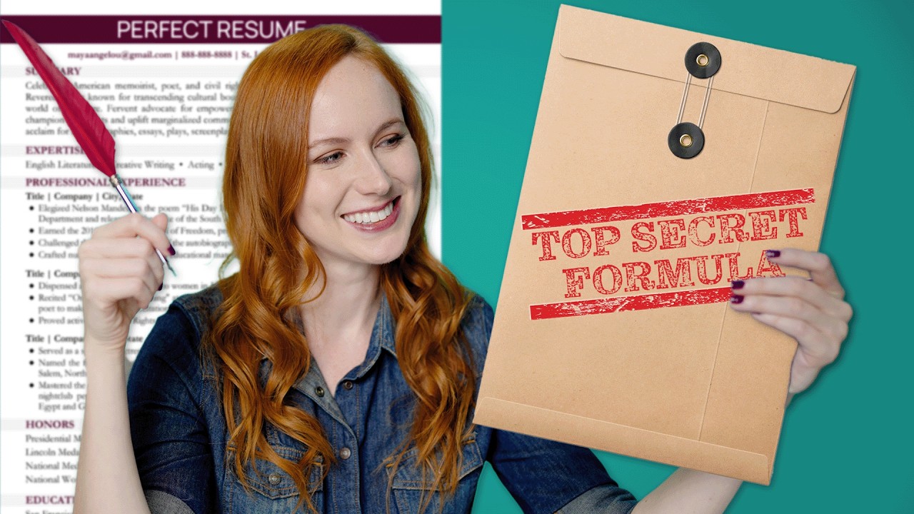 Bullet-Proof Resume Writing Formula to GET HIRED