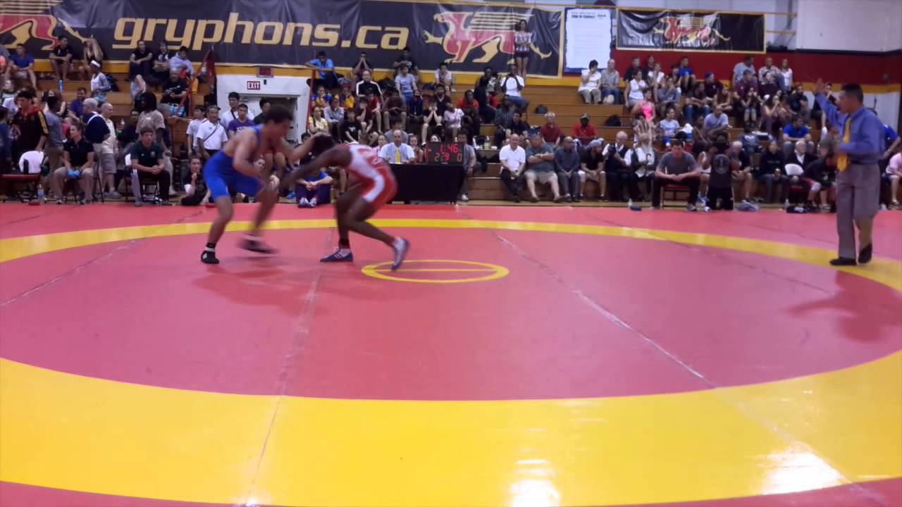 2014 Canada Cup: 57 kg Dylan Williams (CAN) vs. Dylan Bray (CAN)