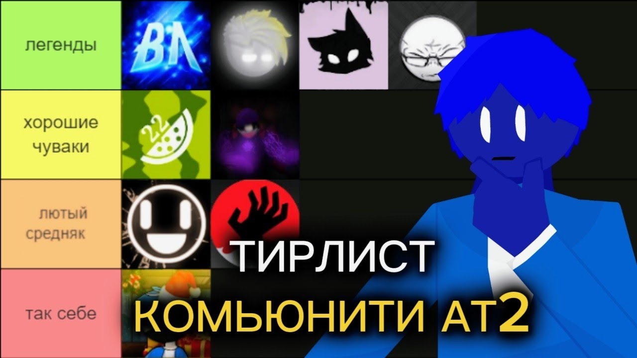 Тирлист Всех(почти) Людей В Комьюнити АТ2