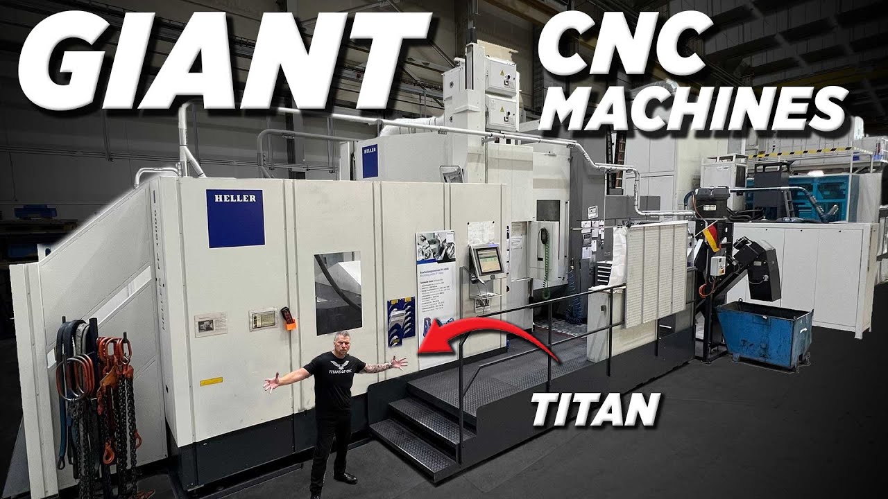 GERMAN Machine Tool Builder Makes MONSTER CNC Machines | HELLER Machine Tools