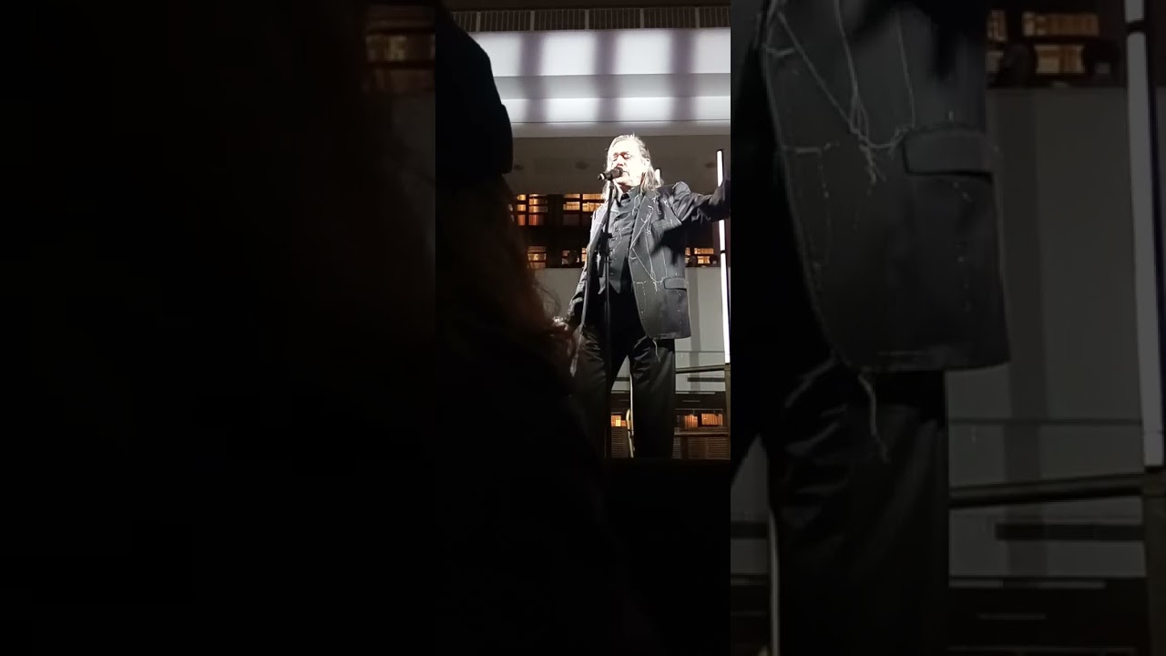 Blixa Bargeld - Helden - London, British Library (17.01.2026)