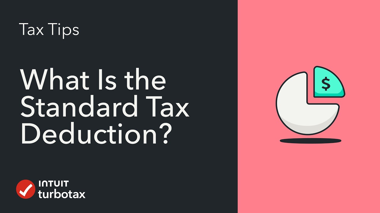 Что такое стандартный налоговый вычет? - Видеосовет по использованию TurboTax для налогов.