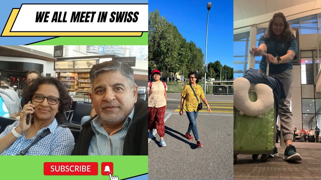 Europe trip Day 1: Backpacking trip with Family Switzerland - Basel