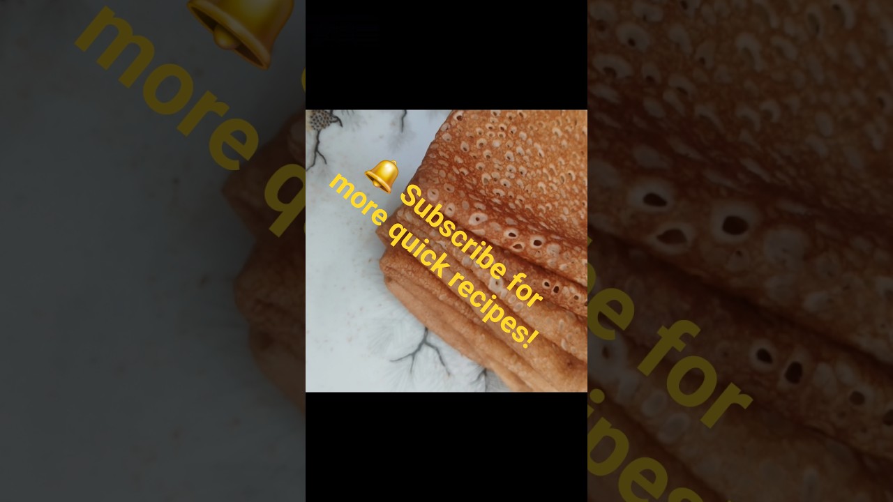 How to Make Blinchik 🥞 | Easy 1-Minute Dessert