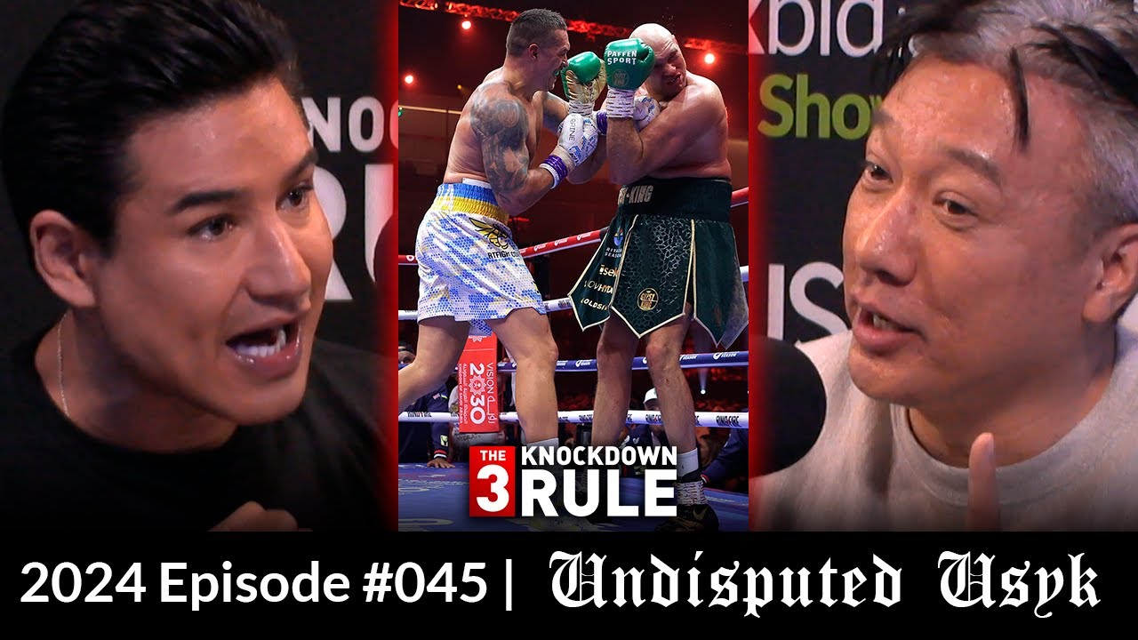 THE 3 KNOCKDOWN RULE EPISODE 45 | UNDISPUTED USYK | LOMA DOWN UNDER