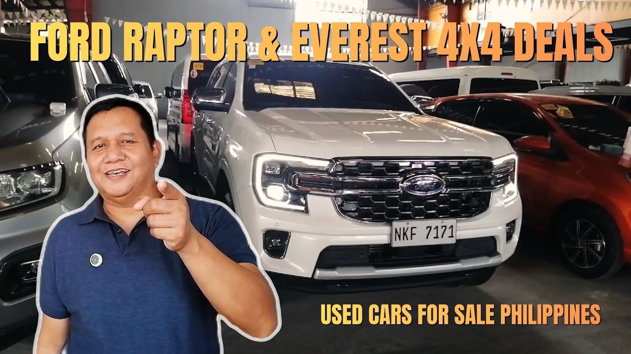 Used Cars for Sale Philippines | Ranger Raptor, Everest 4x4 & Hiace