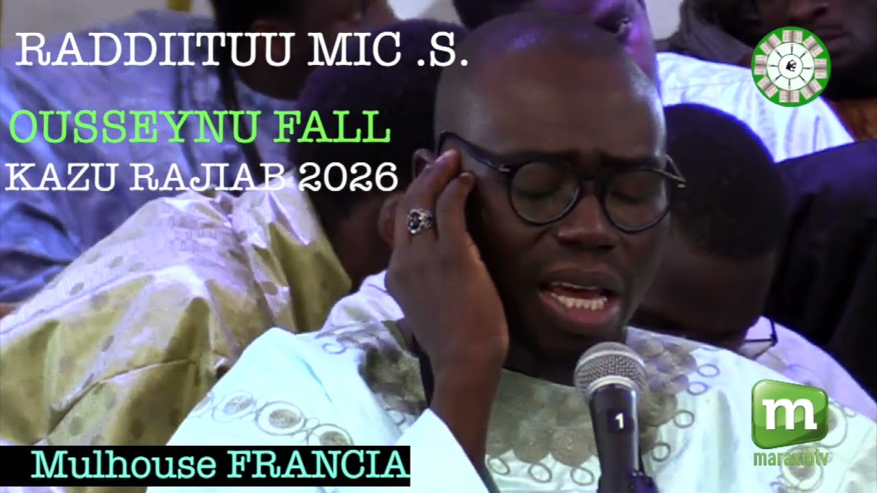RADDIITUU MICRO  S  OUSSEYNU FALL KAZU RAJIAB 2026 Mulhouse FRANCIA