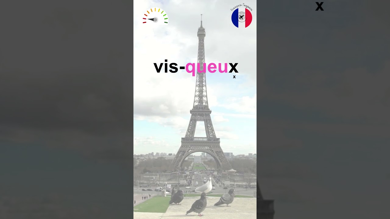 FRANCAIS TOUJOURS - MOTS DIFFICILES - VISQUEUX #frenchlanguage #frenchpronunciation #learnfrench