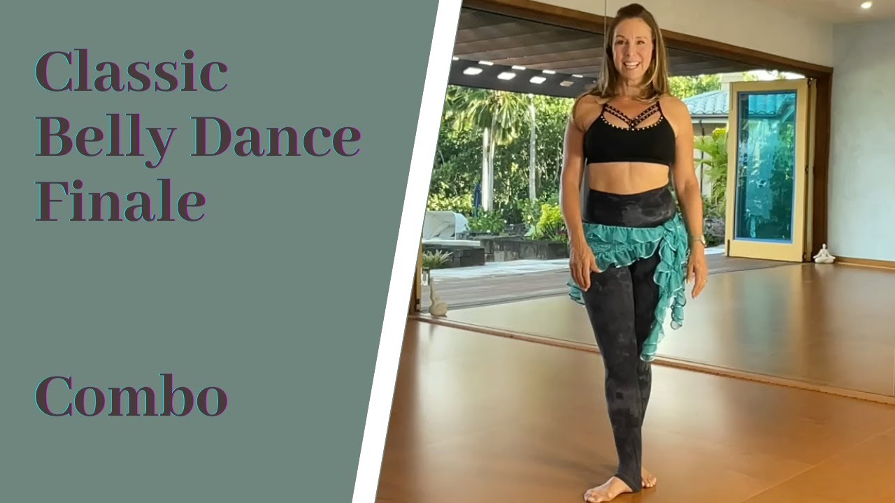 Jillina belly dance finale combination