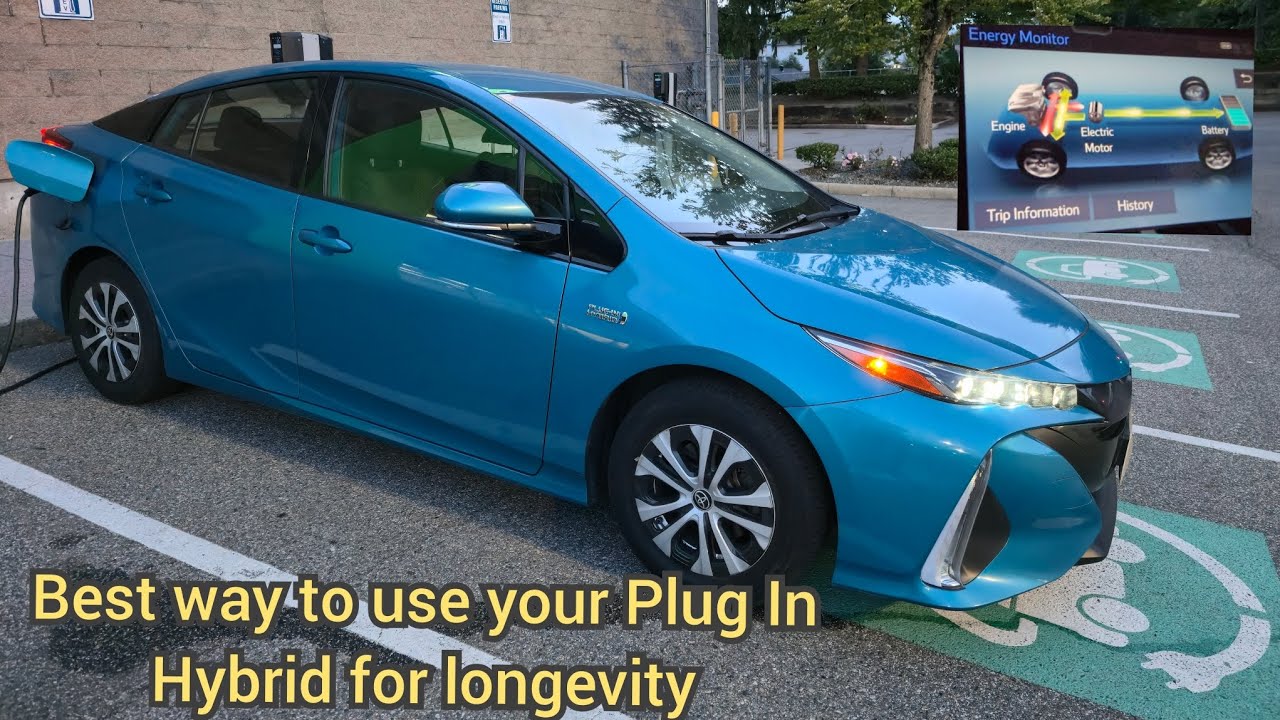 How to use your Plug in Hybrid ( Toyota Prius Prime ) EV mode VS Hybrid Mode.