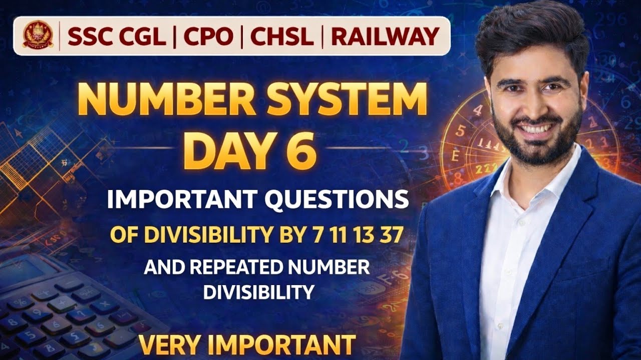 Number System Day-6 by Asheesh Sir 