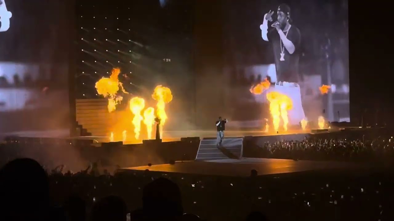 Kendrick Lamar “Euphoria” live GNX tour, Los Angeles, California Sofi Stadium 5/21/2025