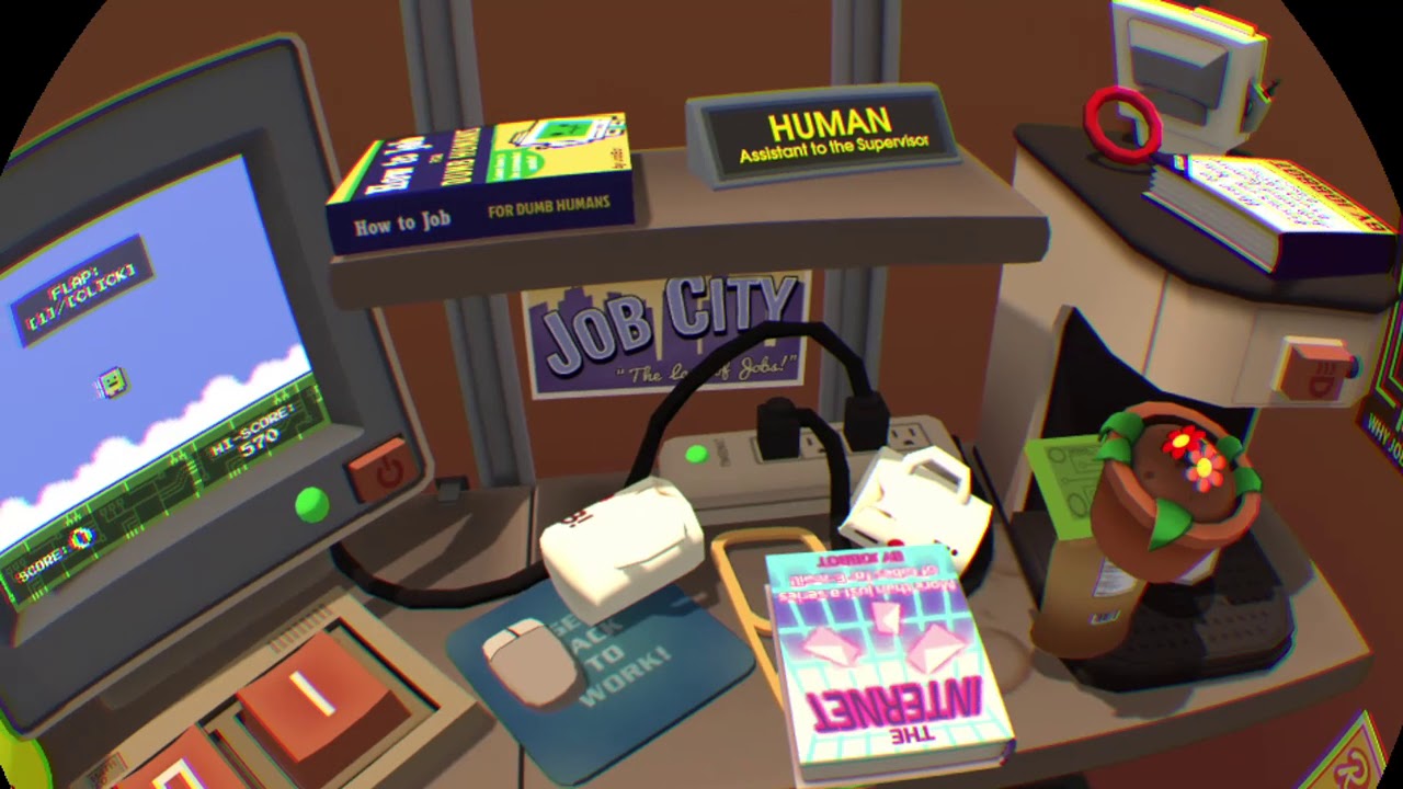 AM I THE ONLY HUMAN |Job Simulator