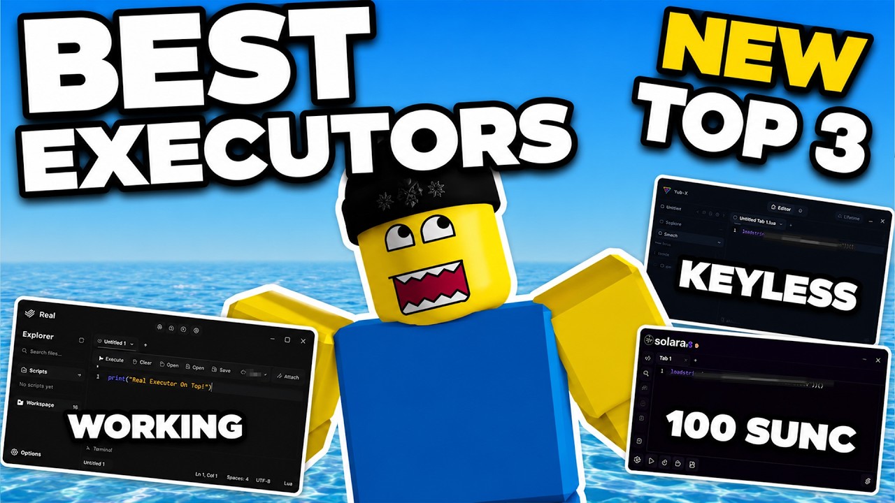 BEST FREE Roblox Executors STILL Working After Update 2026 &ndash; Solara, Yub-X & Real