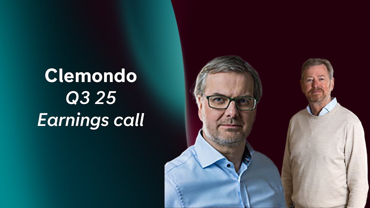Clemondo - Q3 25 - Earnings call