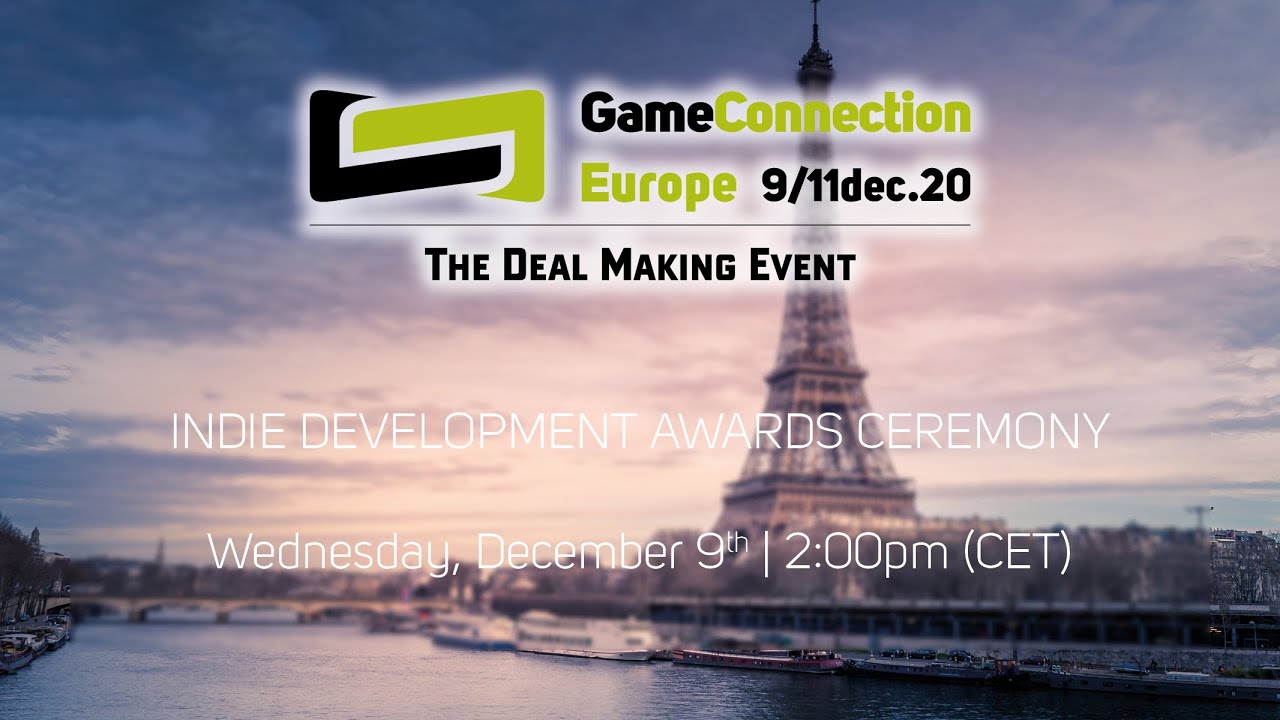 Game Connection Europe 2020 - Indie Development Awards Ceremony