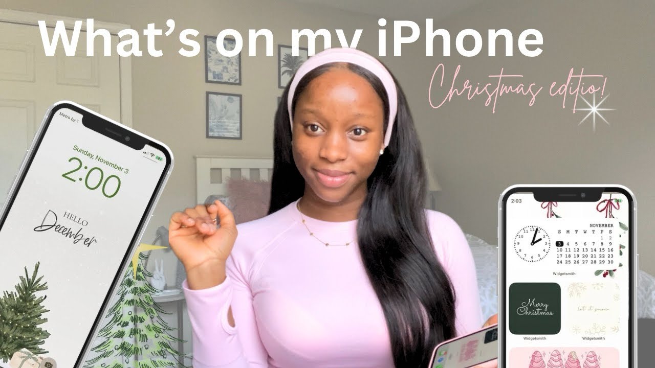 *Christmas edition* What’s on my iPhone🎄