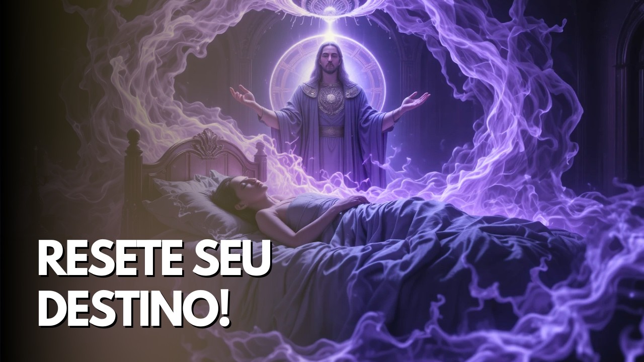 RESETE SEU DESTINO: Limpeza de Saint Germain para Expulsar a Escassez Enquanto Dorme