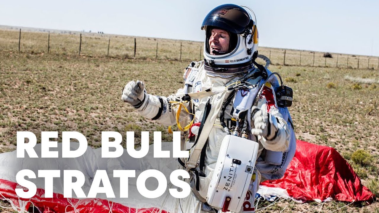 Red Bull Stratos - World Record Freefall