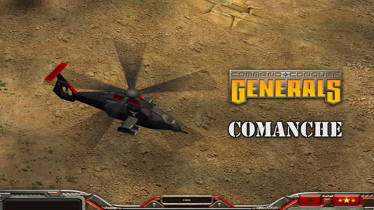 Comanche Helicopter Assault - Command & Conquer Generals Zero Hour