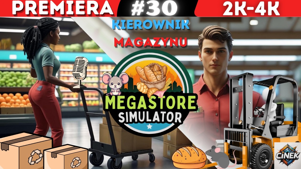 KIEROWNIK MAGAZYNU📦📦📦🏪MEGASTORE SIMULATOR #30 #simulator #gameplay #letsplay #games