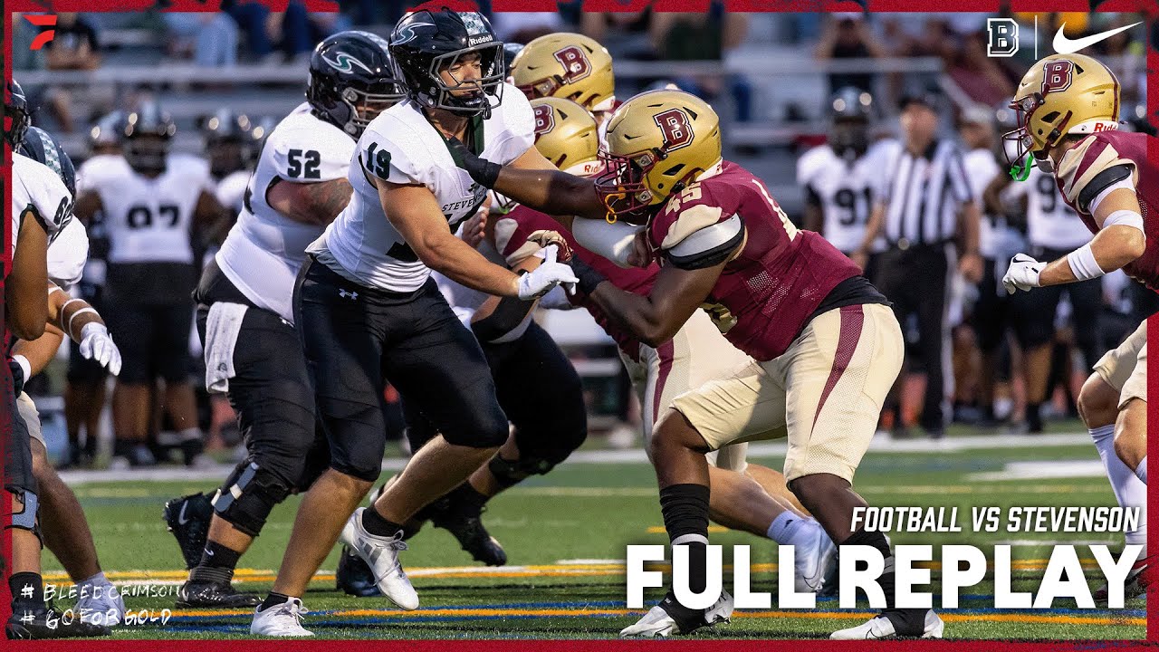 Bridgewater College Football vs Stevenson Replay