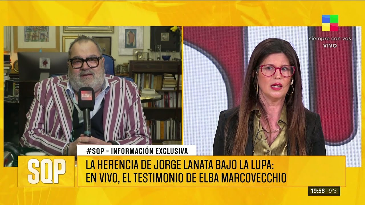 🔥  LA HERENCIA DE JORGE LANATA BAJO LA LUPA: HABLA ELBA MARCOVECCHIO