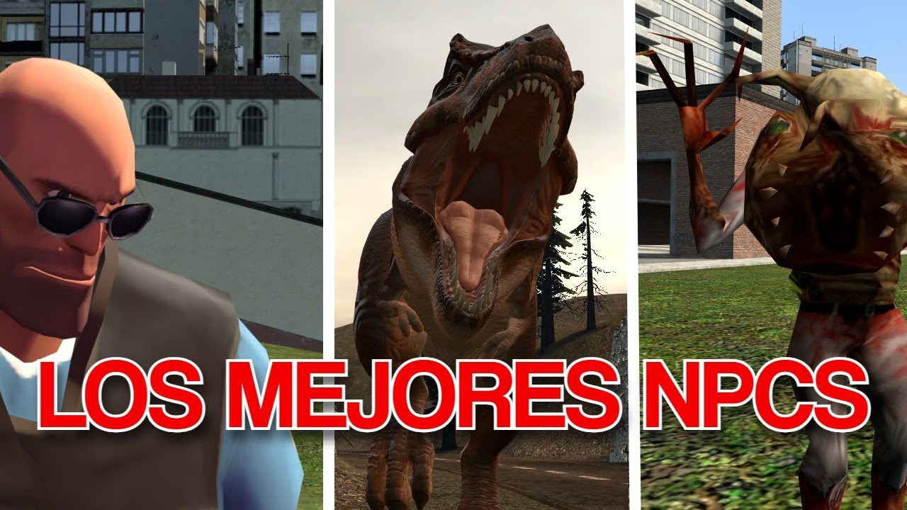 Top 7 MEJORES Npcs EPICOS para tu GARRY'S MOD