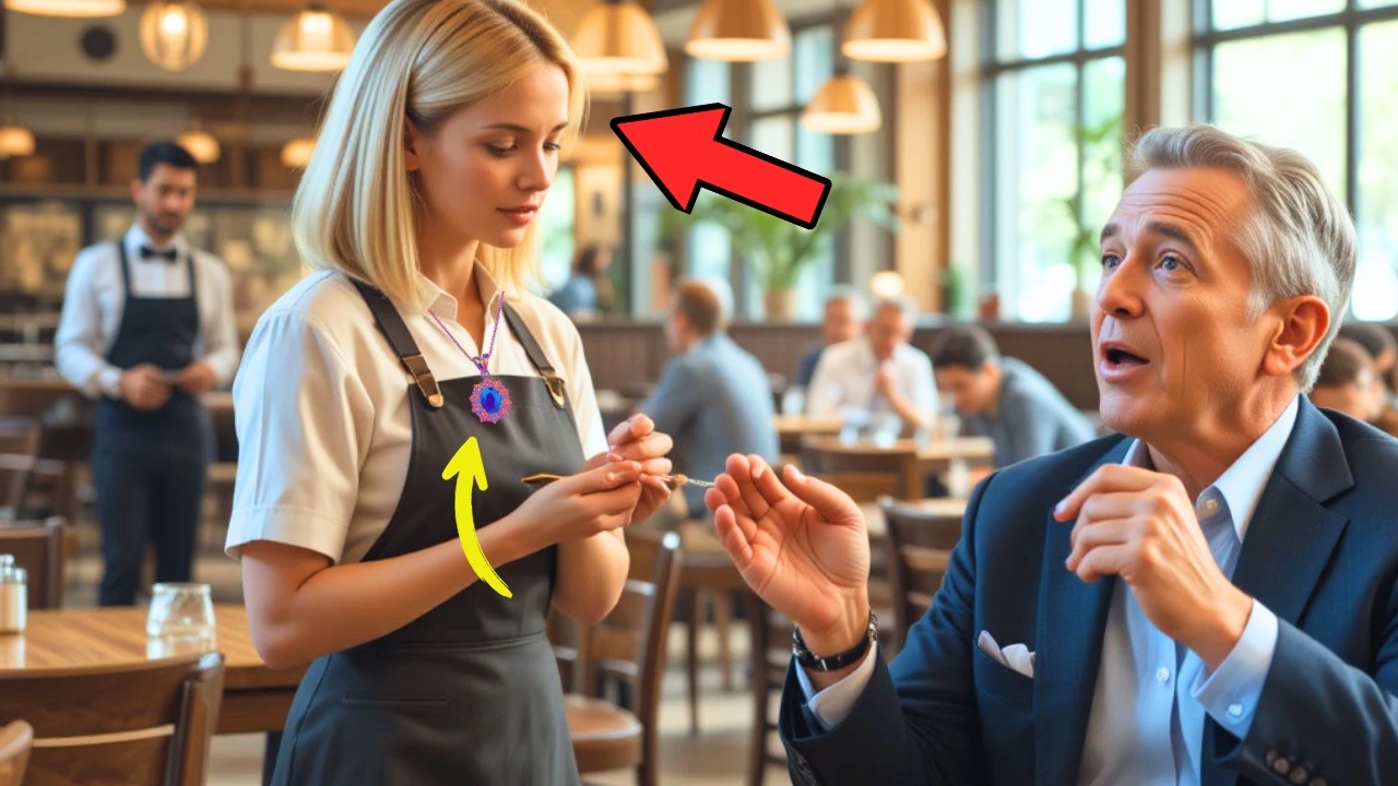 Ein Unternehmer entdeckt seine verlorene Tochter als Kellnerin durch ein Medaillon