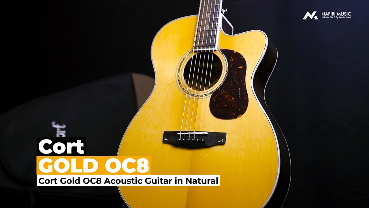 Cort Gold OC8 Acoustic Guitar in Natural
