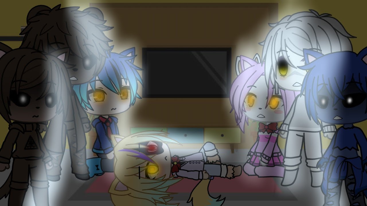fnac and shadow react to fnaf,afton(chris,michael)memes