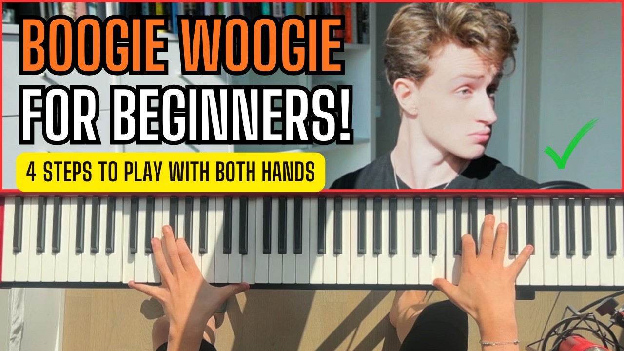 Boogie Woogie Piano. Can't play both hands together? Watch this.