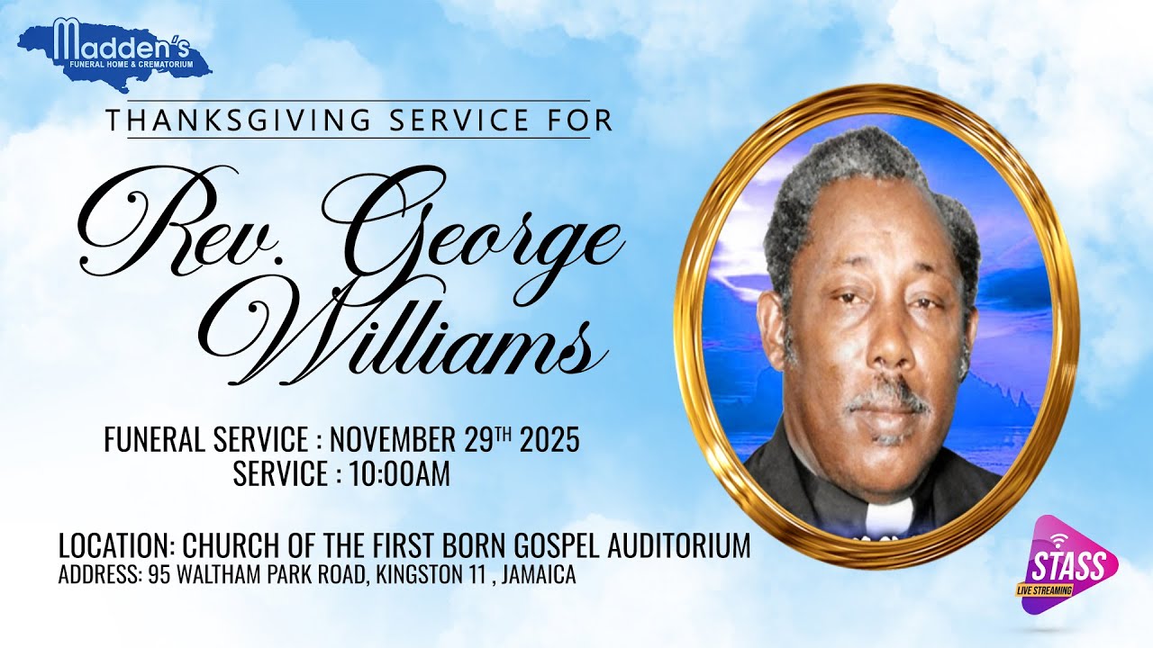 Thanksgiving Service for the Life of Rev. George Williams