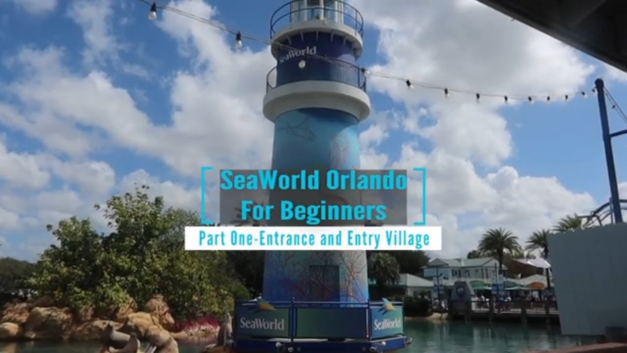 SeaWorld Orlando — Обзор и планировка парка (Часть первая) — Вход в парк