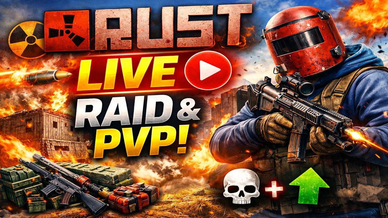 RUST IN 2026 LIVE 🔴 | Solo Survival & PvP Action