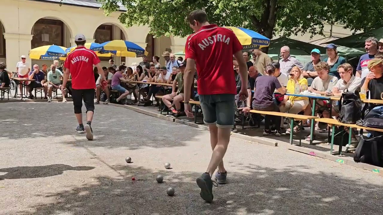 Münchner Hofgarten Turnier 2023 VIERTELFINALE Team Austria gegen Team Minh